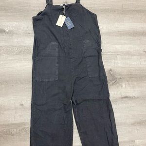 Universal Thread Black Denim Overalls
